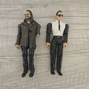 Vintage MEN IN BLACK MIB ACTION FIGURES BORIS Agent Smith